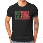 Футболка с Европейским футбольным кубком 2021, Португалия, Классическая Альтернативная Мужская Уличная одежда, топы из искусственного хлопка, футболка с круглым вырезом