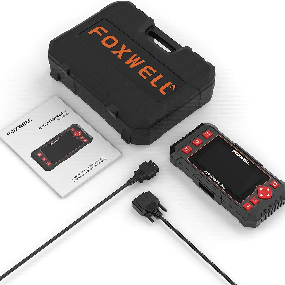 FOXWELL NT604 Elite OBD2 сканер антиблокировочная система тормозов пассивной безопасности