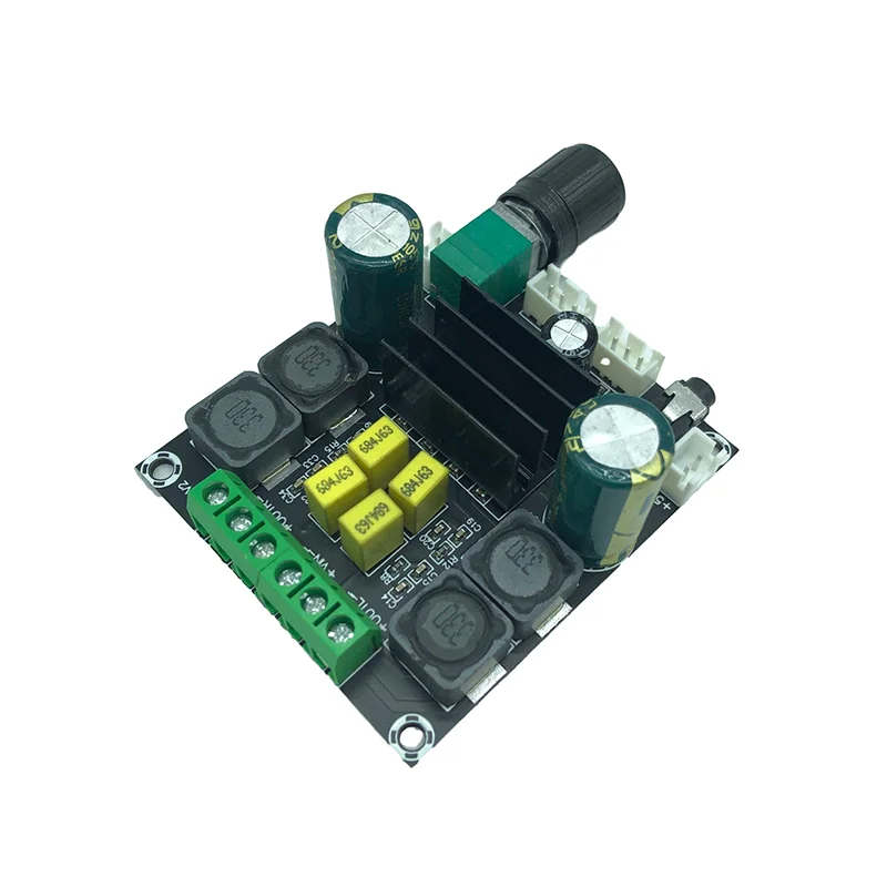 

XH-M568 High-power digital audio power amplifier board TPA3116D2 amplifier speaker amplifier board 100W*2