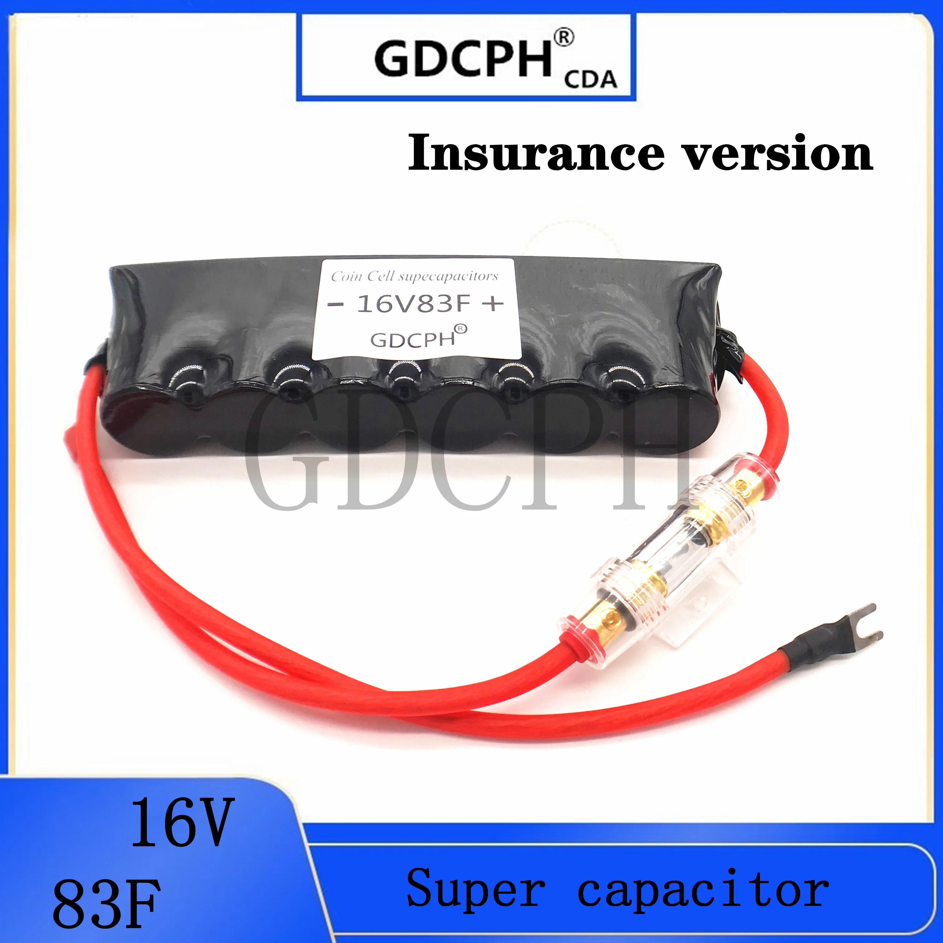 

Auto rectifier electronic rectifier 16V83F fuse version 2.7V 500F