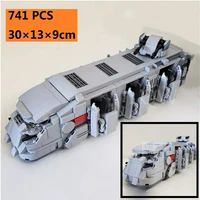 new 741pcs space imperial series troop transport airship moc 38045 diy building blocks bricks kids for toys gifts christmas