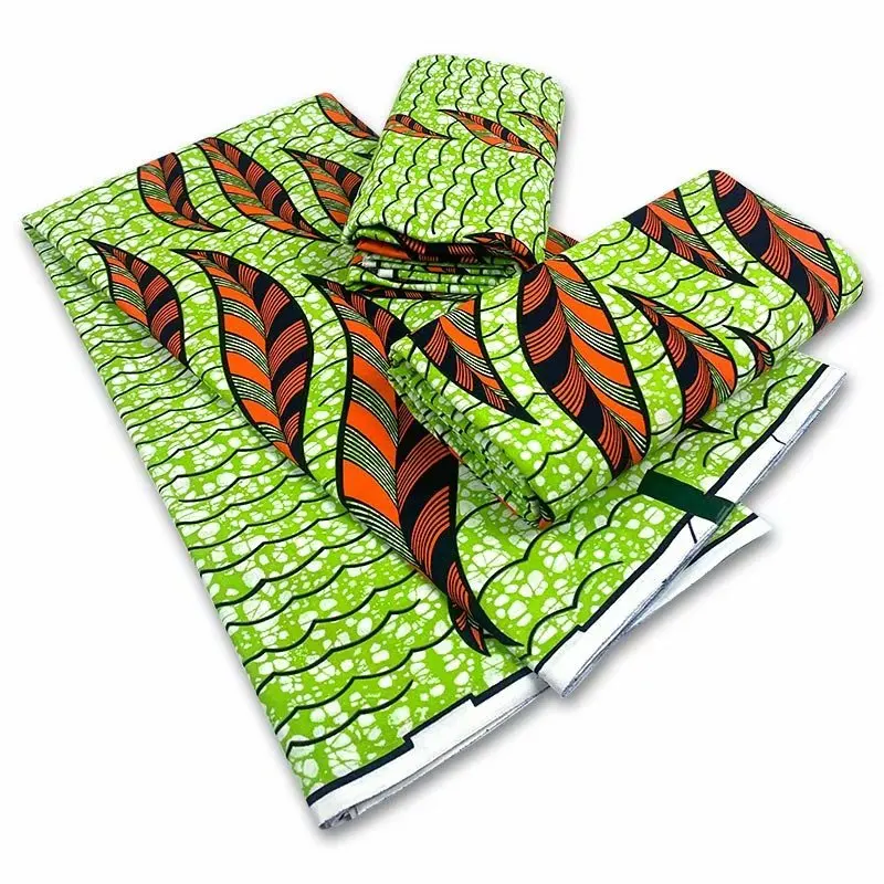 

Soft High Quality African Prints Fabric Veritable Pagne Wax Original Real Wax Nigerian Style 6 Yards 100% Cotton Ankara Wax F6-7