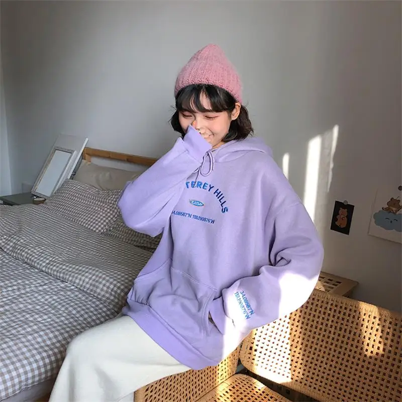 Женская обувь в Корейском стиле Kawaii Повседневные свободные вышитые буквы