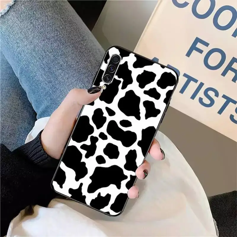 

cow print pattern Phone Cases For Samsung galaxy S 9 10 20 A 10 21 30 31 40 50 51 71 s note 20 j 4 2018 plus