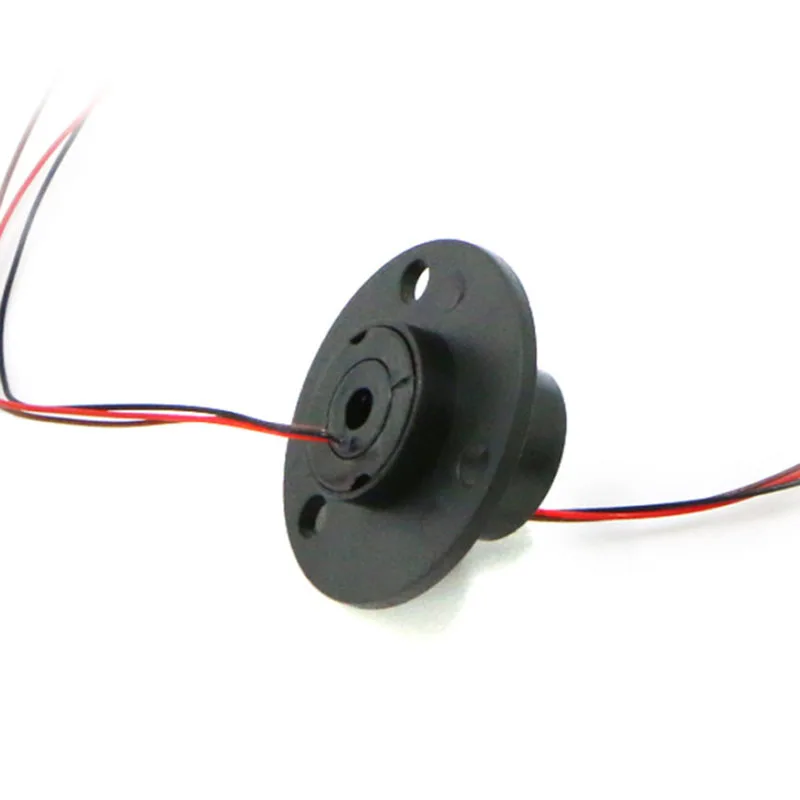 

DIY Mini 3 Channel Wires 2A Through Bore Conductive Slipring with Hole Diameter 5mm Rotating Electric Collecting Joint Connector