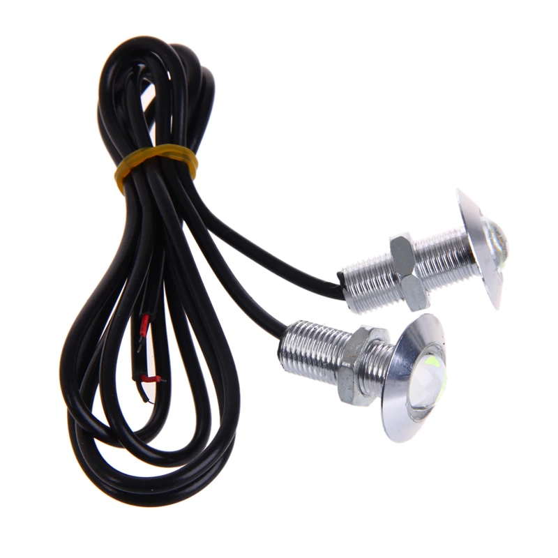 

1 Pair DC 12V 23mm Eagle Eye LED Daytime Running Light Car Auto Lamp Ice Blue R3MD