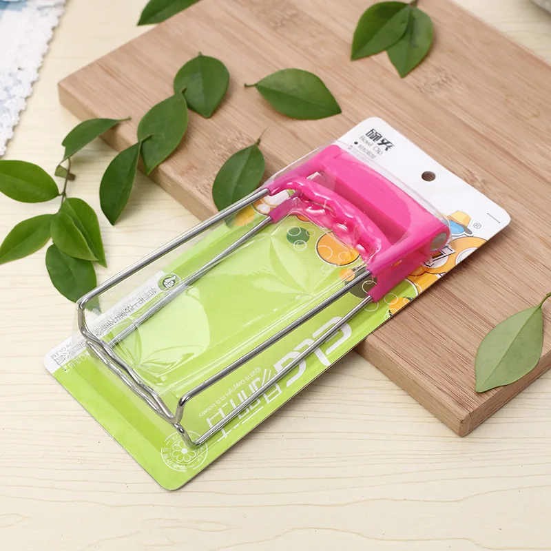

Multi-Functional Stainless Steel Anti-Scalding Clip Thickened Kitchen Bowl Clip Non-Slip and Hot Bowl Clip