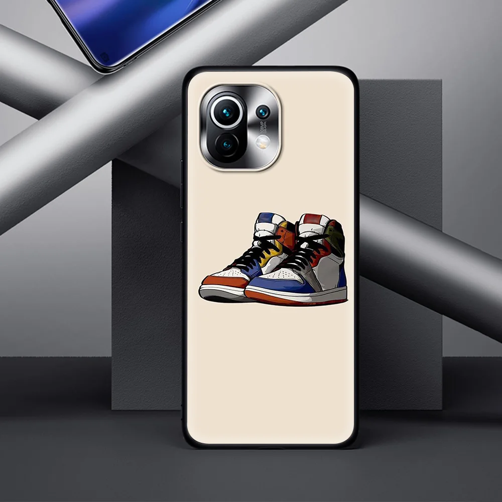 

Sneakers Silicone Soft Coque for Xiaomi Mi X3 NFC M3 10S 10T 9T 9 Lite Note 10 Pro 5G 11 Thin Phone Case Shell