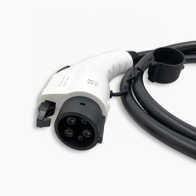 32A SAE J1772 зарядный Удлинительный кабель EV Тип 1 удлинитель для электромобиля 5 м