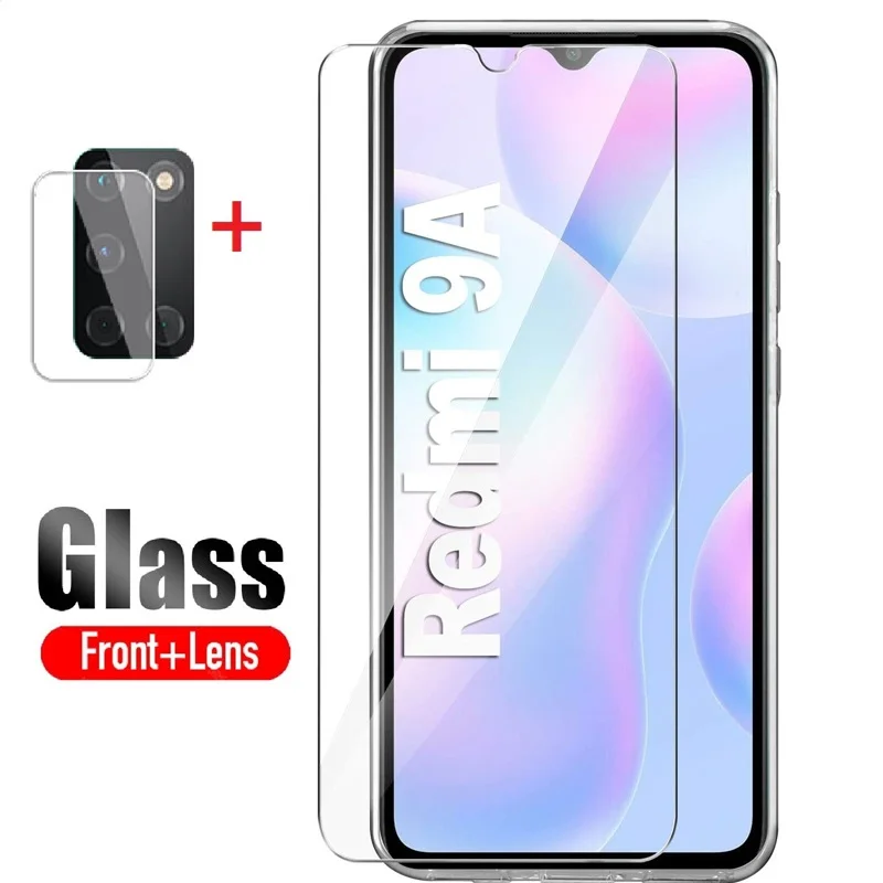 

For Xiaomi Redmi 9C Glass For Redmi 9C Tempered Glass HD Screen Protector For Note 9 S 8 T Pro Redmi 8 9 9A 9C Lens Glass
