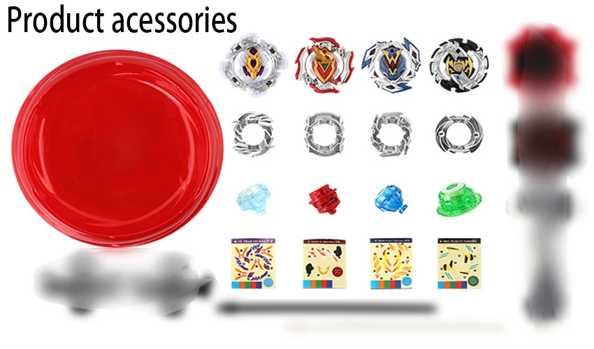 Новые 4 шт. Bayblades Burst Box держатель Beyblades Popper 4D Fusion Metal Arena битва Классические игрушки B104 B105 B106 B120 оригинальная коробка