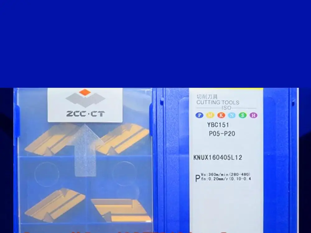 

KNUX160405L12 YBC151 caribde inserts 10PCS