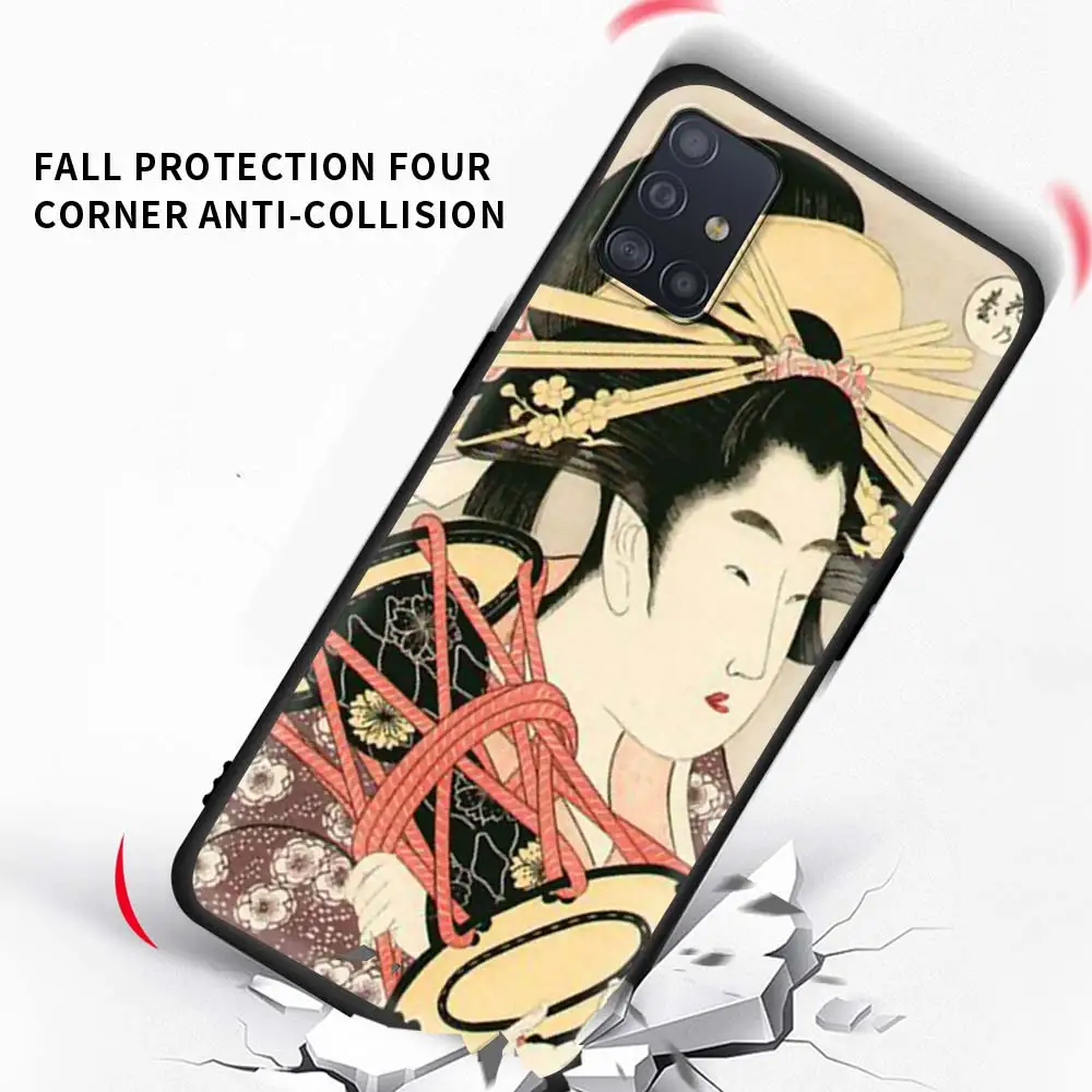 

Art Leaves Comic Cartoon Pattern Case For Samsung Galaxy A51 A71 A21s M31 A31A11 A91 A41 A21 M51 M21 F41 Black Shell Coque Sac
