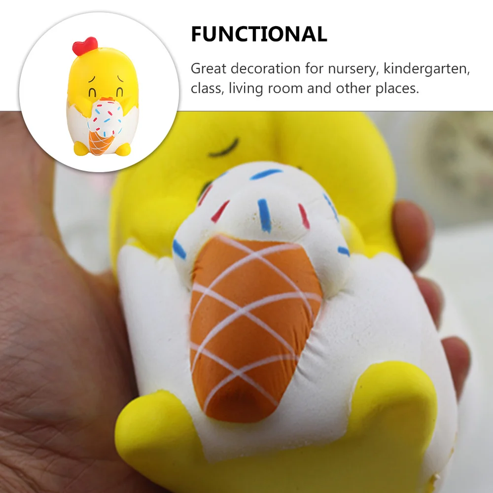 

1pc Chicken Kids Educational Chick For Children Yellow Chicken