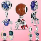 Асимметричный браслет Pandora из серебра 925 пробы с фианитами