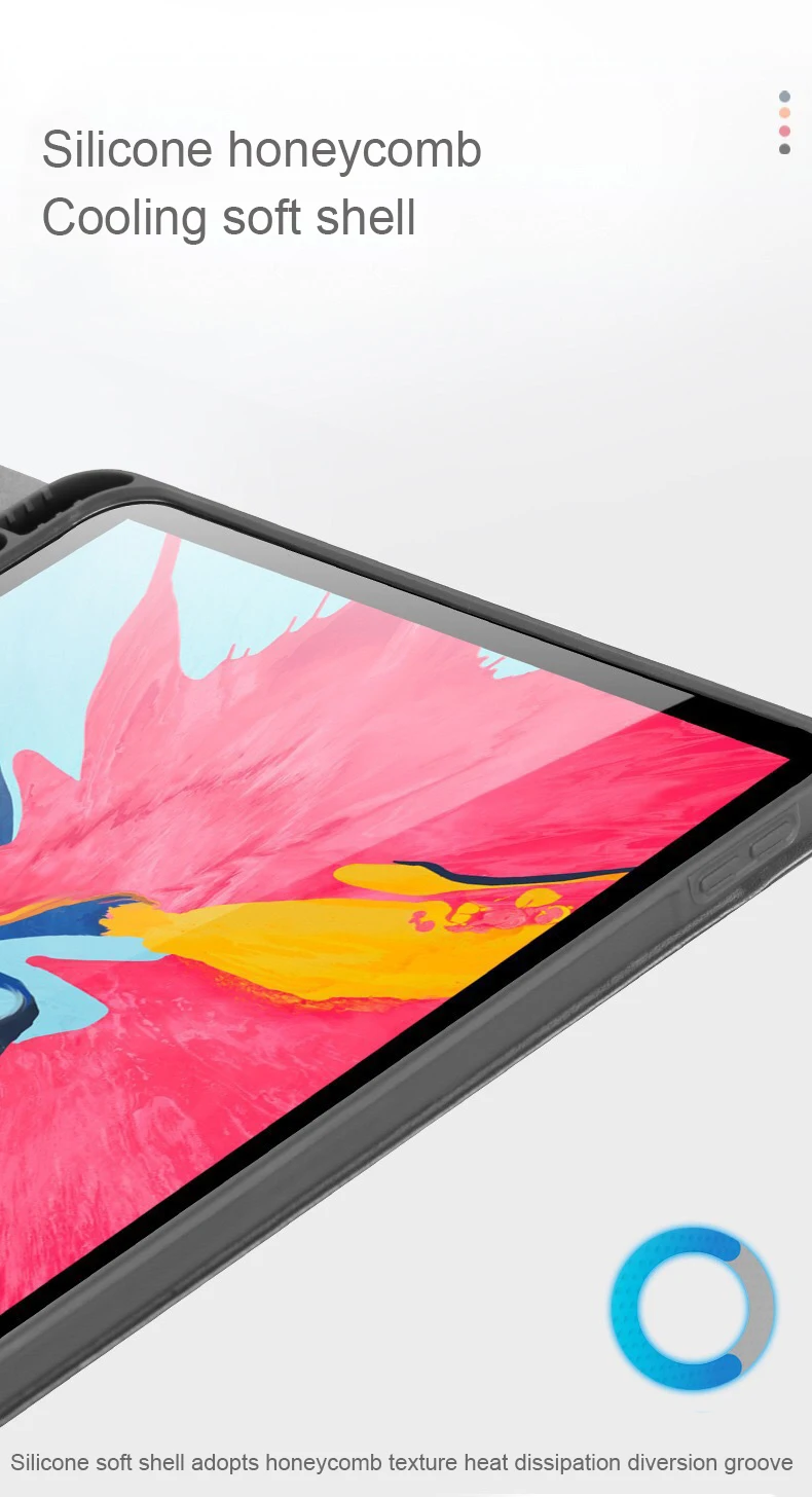 Для iPad Pro 11 12 9 2020 10 5 чехол с держателем для карандашей умный 2 Air 3 2019 сенсорной
