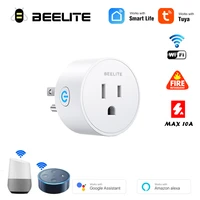 beelite smart plug us 10a wifi socket alexa plug timer socket smart life tuya smart home works with alexa google assistant
