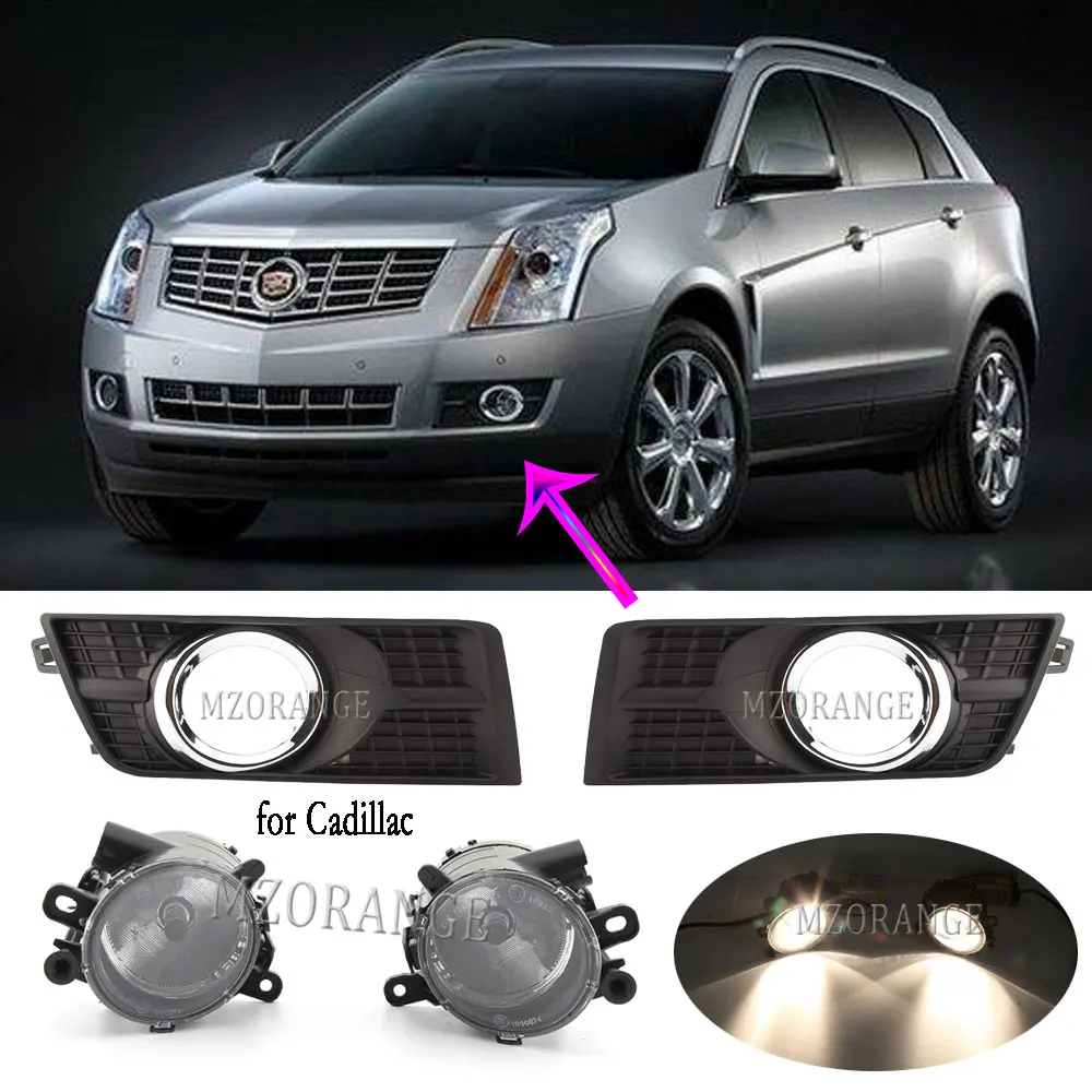 Противотуманные фары s дальнего света для Cadillac SRX 2010-2016 передний бампер