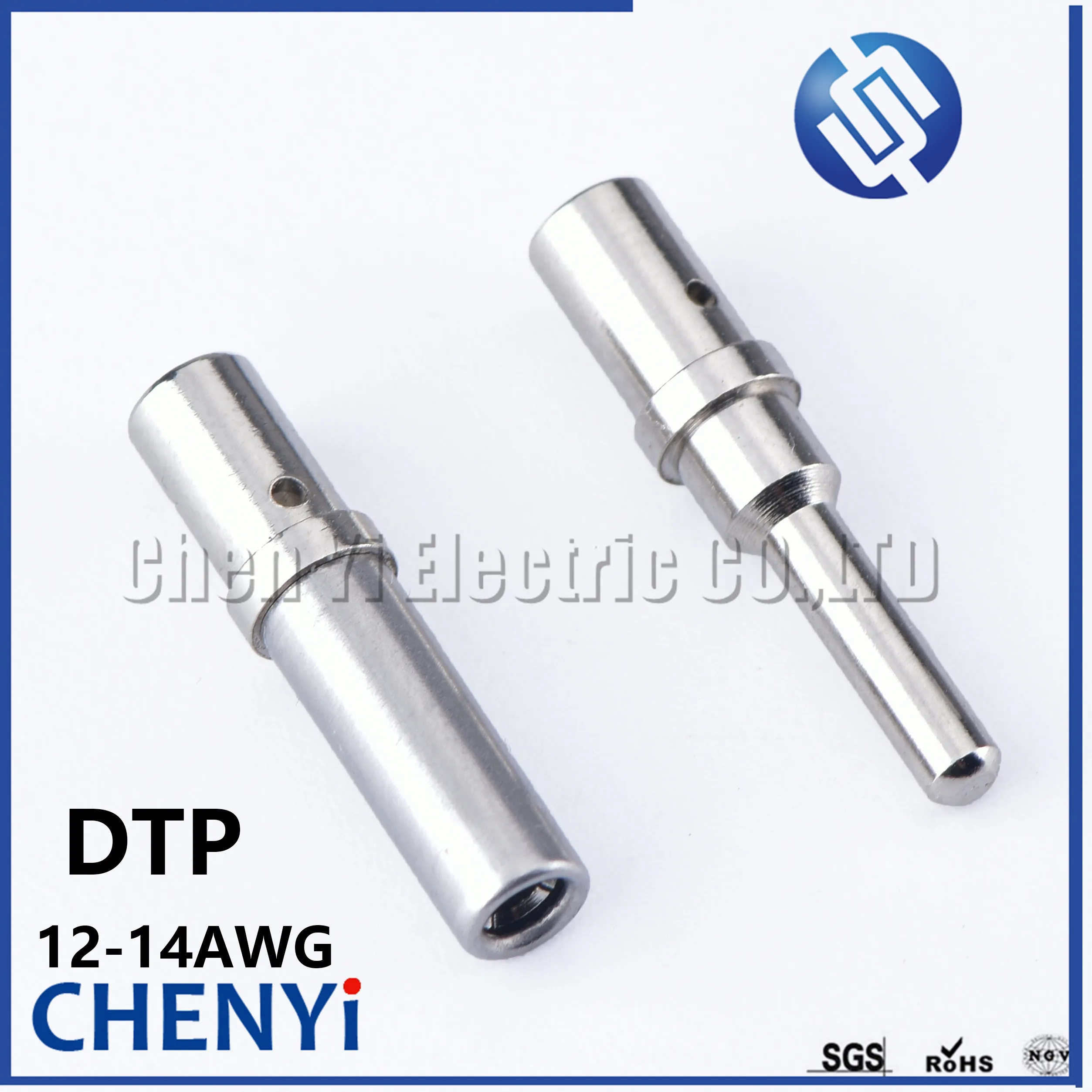 

10 Pcs Deutsch DTP 0462-203-12141 0460-204-12141 Stainless Steel solid Terminal Size 14-12AWG Pin automotive Connector Terminal