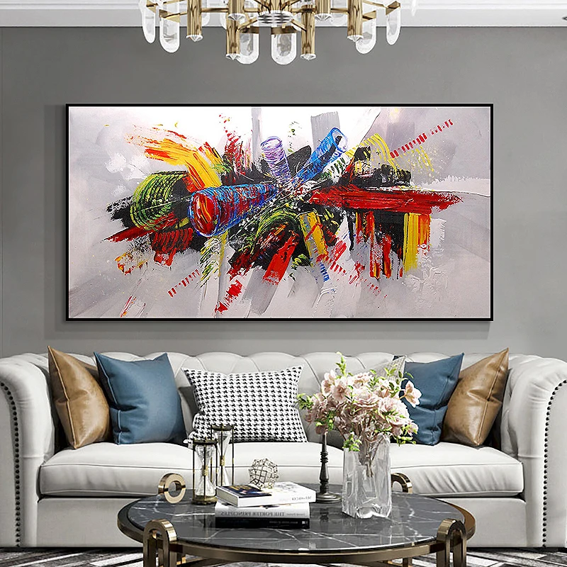 

Street Graffiti Art Colorful Canvas Art Posters and Print Modern Canvas Paintings on The Wall Cuadros for Home Decor Pictures