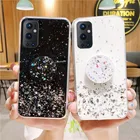 Мягкий силиконовый чехол-подставка для OnePlus 9 Pro, чехол сверкающий с блестками дюйма, 6,7