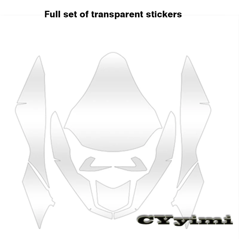 Motorcycle Tank Protector Sticker The whole car TPU transparent carbon fiber Protection Scratch Decal For HONDA PCX150 PCX 150 | Автомобили