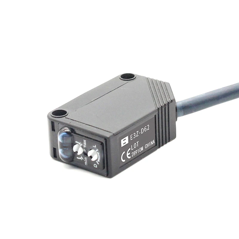DC12-24V диффузное отражение фотоэлемент E3Z-D62 Силовые транзисторы NPN NO NC выход