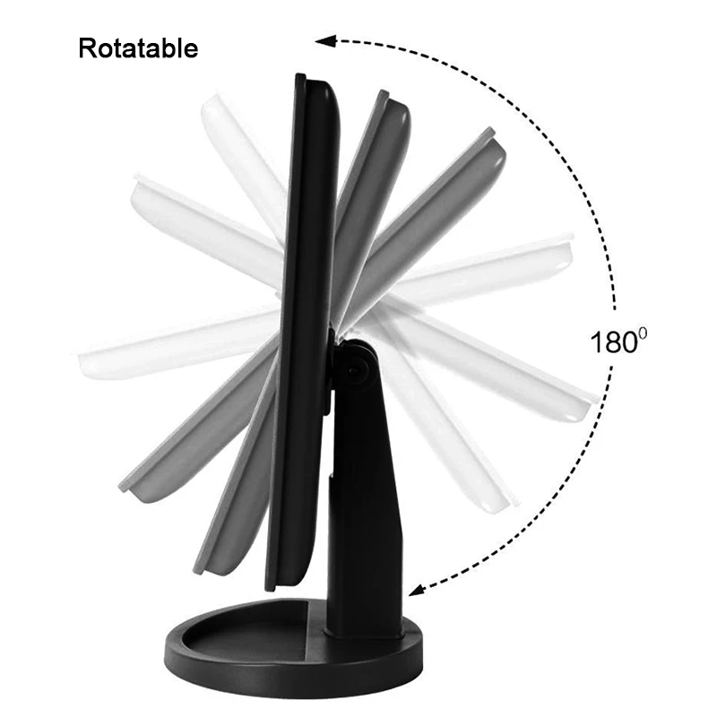 22 светодиодный свет сенсорный Экран зеркало для макияжа дропшиппинг сниженную