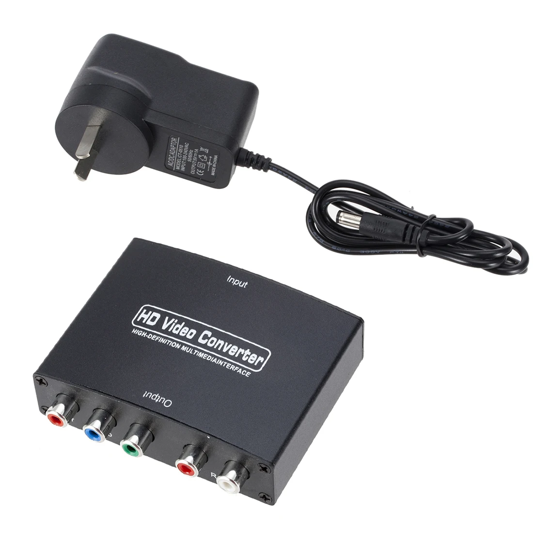 1080P HDMI в RGB компонент 5RCA YPBPR R/L видео аудио конвертер адаптер для ТВ|Адаптеры AC/DC| |