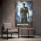 Тень Uncharted 4 плакат декоративной живописи холст стены искусство гостиной постеры спальня живопись