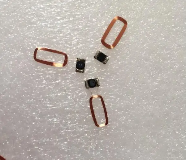 50 шт. 18*10 мм IEC/ISO 14443A IC core материал этикетки RFID катушка и S50 COB Сварка 13 56 МГц F1108 чип