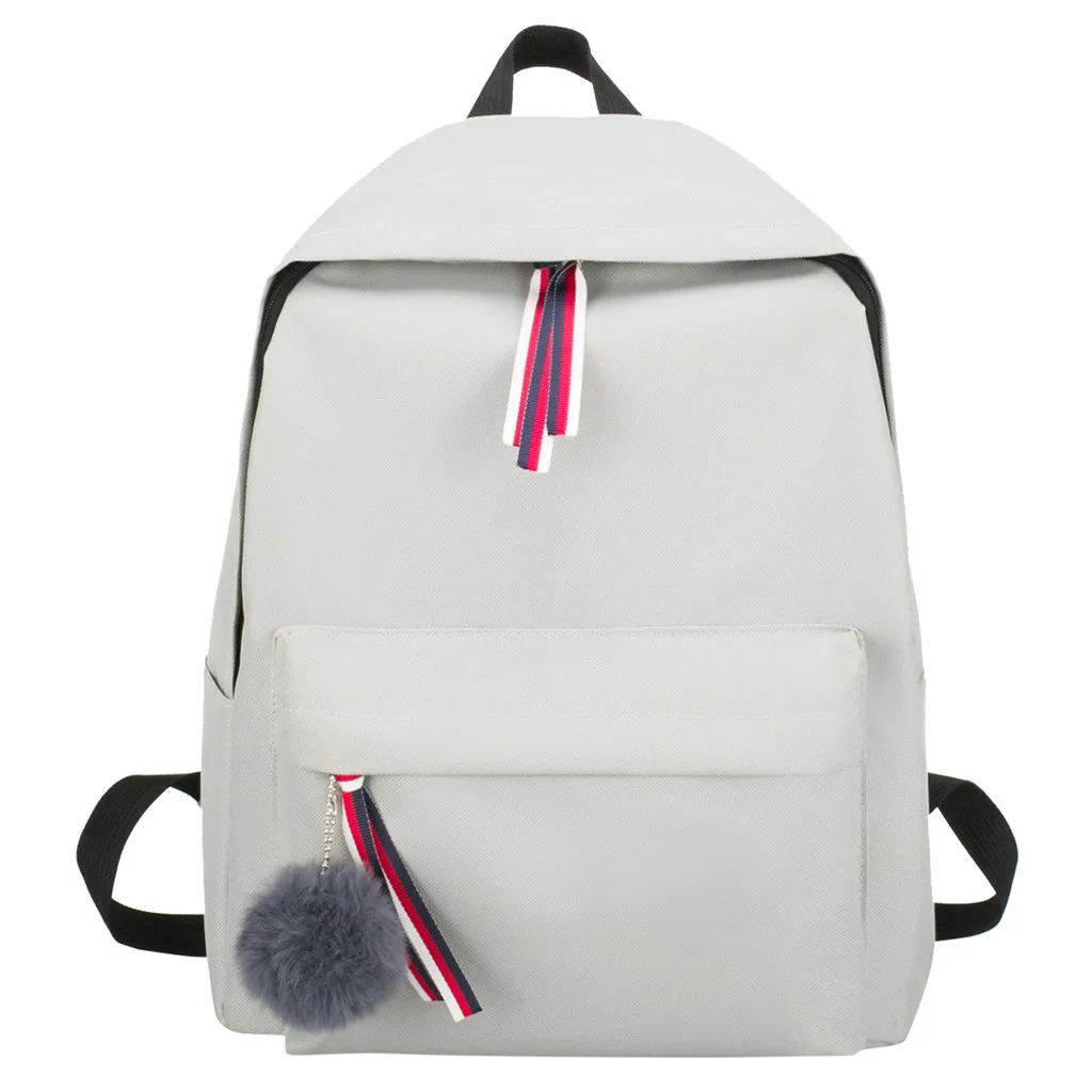 Новый водонепроницаемый нейлоновый рюкзак для женщин Модная студенческая