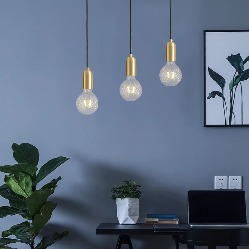 Nordic светодиодный небольшой подвесной светильник для Гостиная Спальня