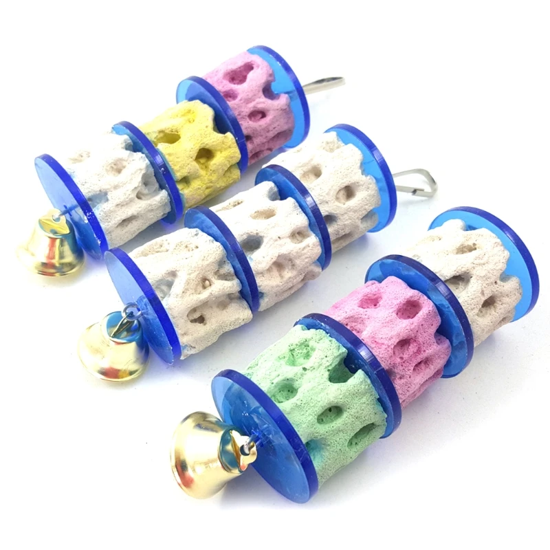 Одежда высшего качества птица кальция зубов и лечит игрушка Попугай Cockatiel Conur Mar