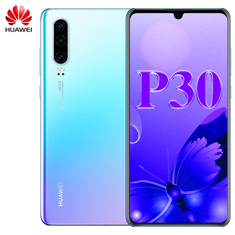 Оригинальная глобальная версия Huawei P30 NFC мобильный телефон 6 1 дюймов OLED экран Kirin