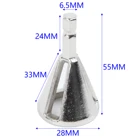 Инструмент для снятия заусенцев, внешний инструмент для снятия фаски, болтов, гаек, съемник CR12MOV инструмент для снятия заусенцев, для сверления металла, заусенцы, 1 шт.