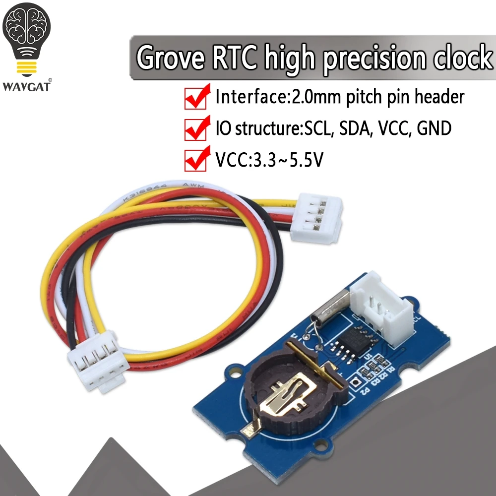 Grove - DS1307 RTC High Precision Clock Module winder For arduino | Электронные компоненты и принадлежности