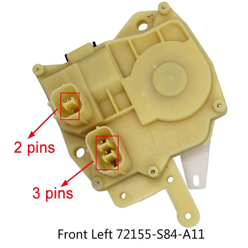 Привод замка двери для Honda Civic Accord odysey S2000 Insight CRV Acura 72155 S84 A11 72115 A01|Замки и фурнитура|