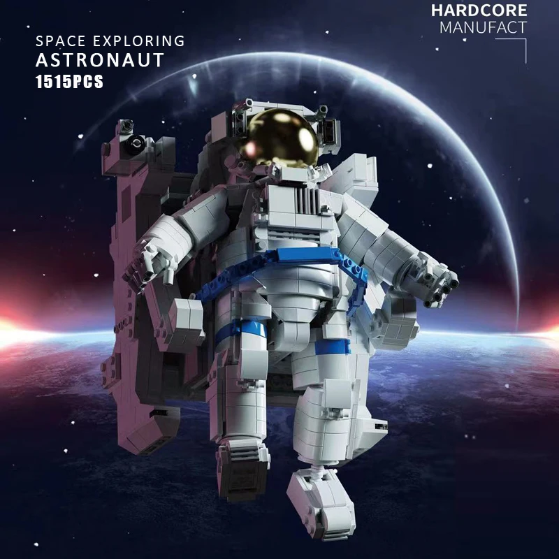 

MOC Creative Expert Ideas Star Space Astronaut Blocks Robot DIY Bricks Modular Building Blocks Spaceman Model 1515 PCSToys Gift