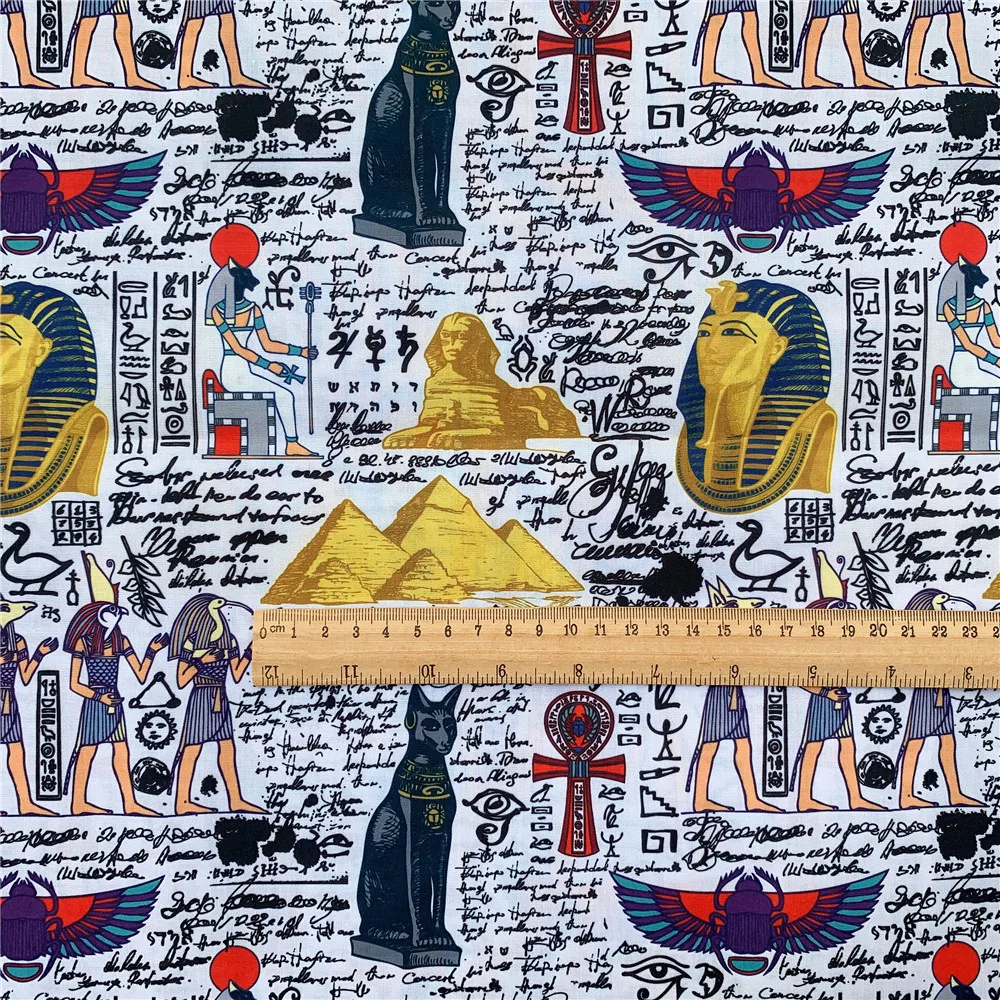 Пирамида газеты на Африканском египетском языке цифровая печать полиэфирная