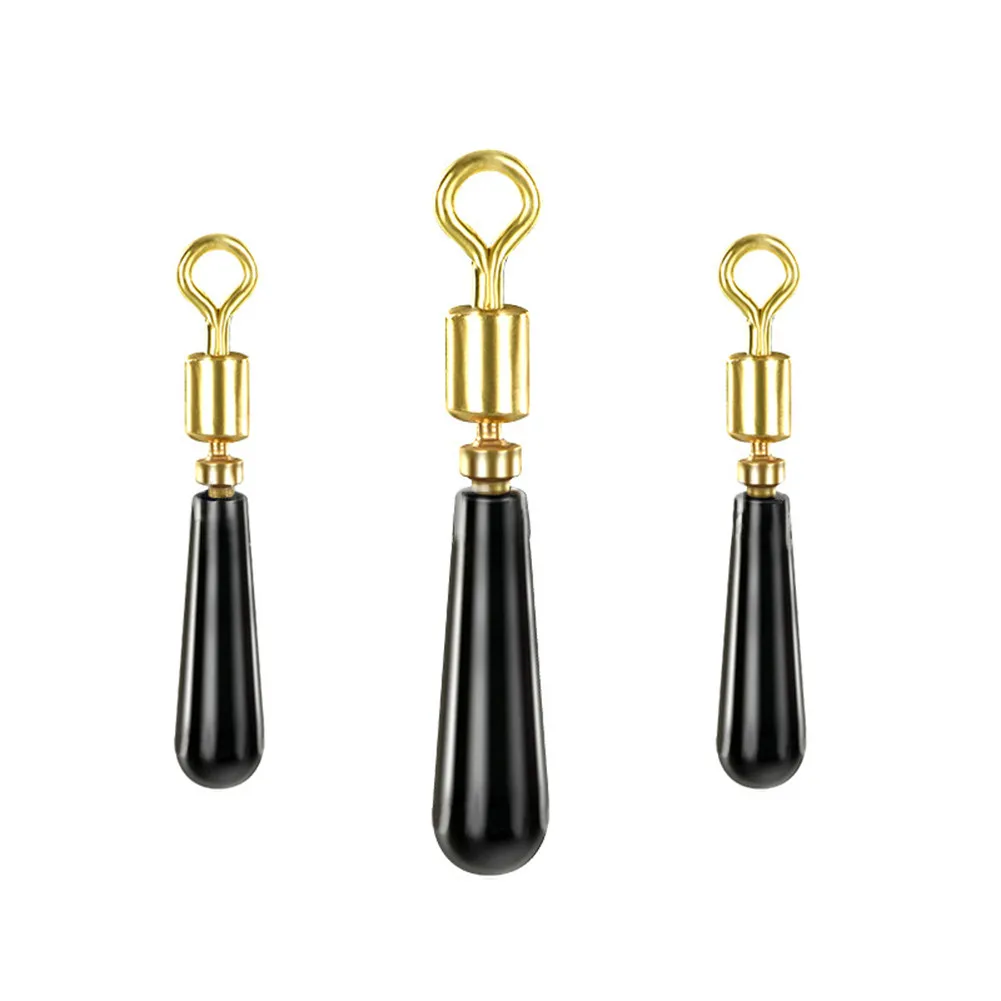 

30pcs Copper Head Fishing Floats Rubber Bobber Float Seat Rest Accessories Terminal Fishing Float Seat Tackle Iscas Pesca