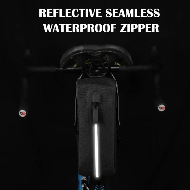 

WEST BIKING Multifunctional Bicycle Bag Front Frame Saddle Bags Reflective Rainproof Tools Pannier MTB Road Cycling Accessories