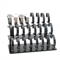 24 acrylic rack watch display stand jewelry bracelet display watch organizer for presentation usage home shows men women