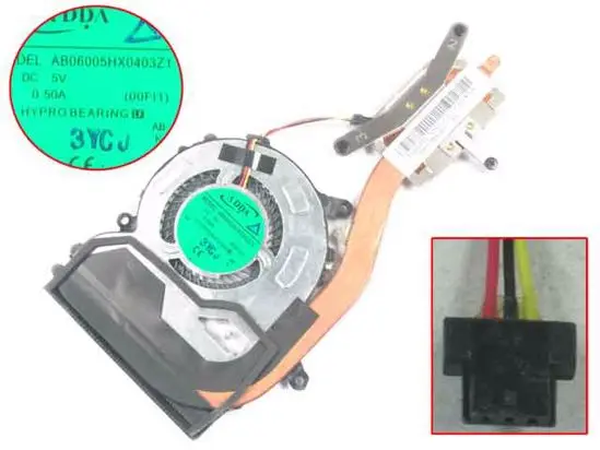 

ADDA AB06005HX0403Z1 00FI1 SVF13 3FFI1TMN000 3FFI1TMN010 Heatsink Fan