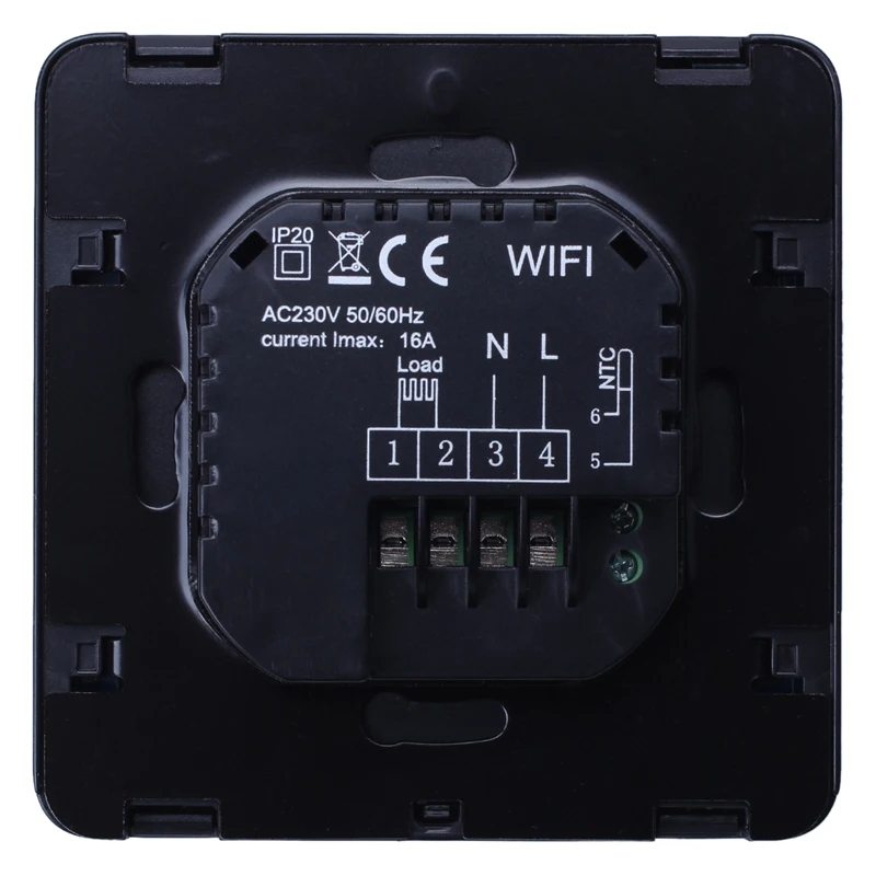 16A08-3JH-WIFI Thermostat Electric Heating Floor Voice Control Programmable Room Temperature Regulator | Инструменты