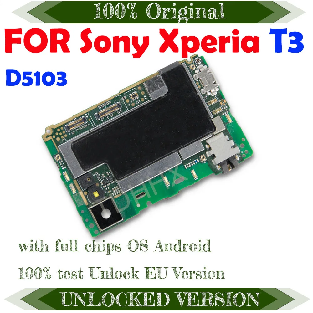 Материнская плата 8 ГБ для Sony T3 D5103 с системой Android 100% Оригинальный