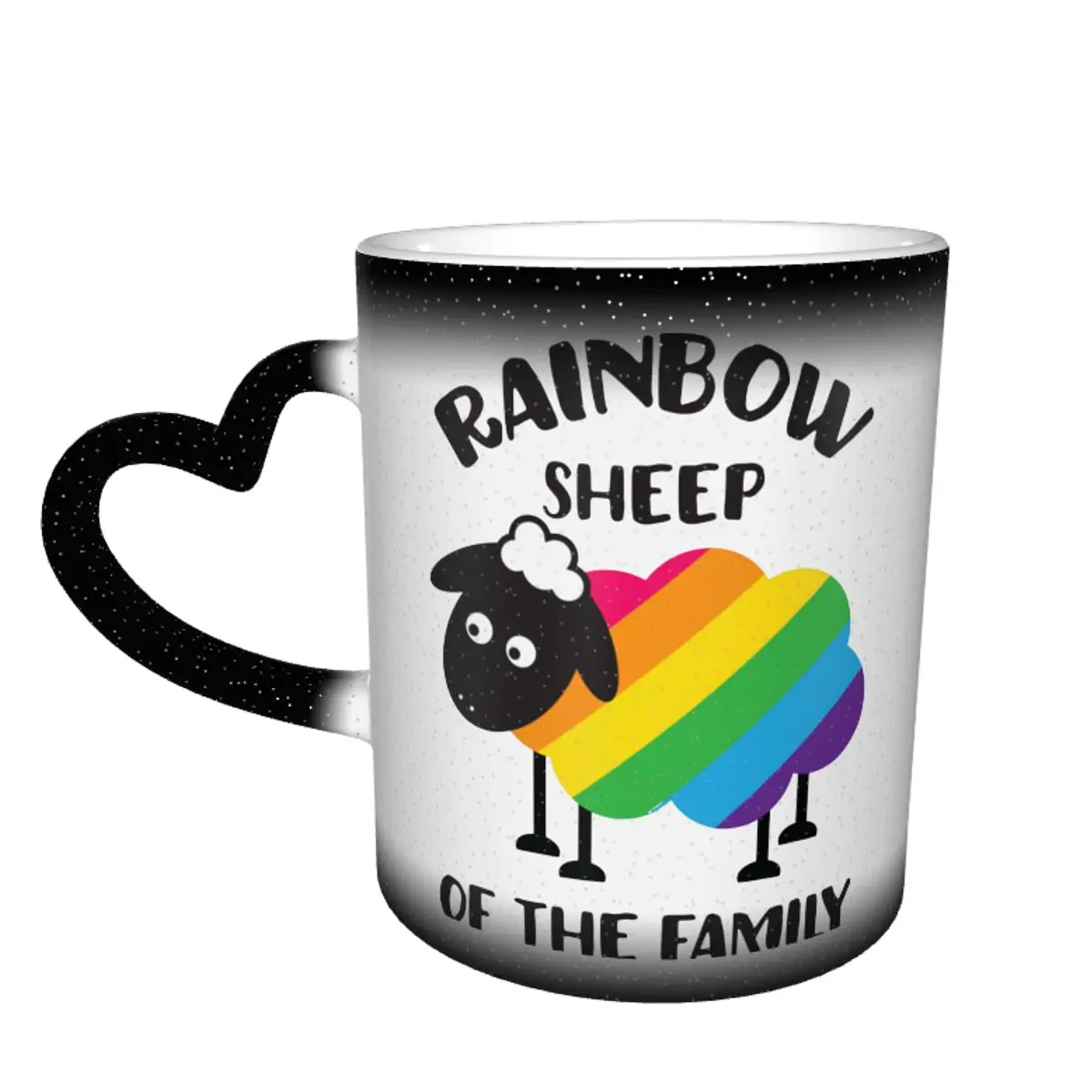 

Gay Pride Mug Ceramic Coffee Mug That Changes Color Wholesale Fun Cups