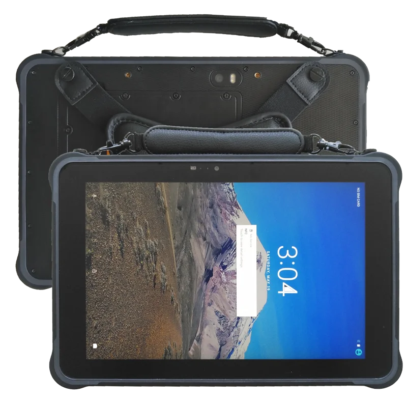 

10.1 Inch Rugged Tablet Android 7.0 RJ45 Port Hot-swappable Battery NFC Outdoor Supports 2D Barcode GPS UHF Tablet PC IP67