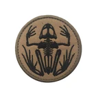 Значок с вышивкой лягушки, наружная повязка на руку, патч, тактическая лампа, аппликация, рюкзак, аппликация, украшение, военный логотип