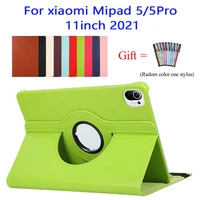 auto wakesleep case for all new xiaomi mipad 5 11 inch2021pu leather folding stand cover case with fit for xiaomi mipad 5pro